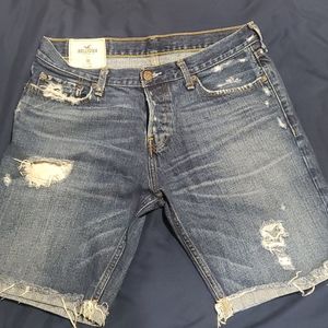 Mens Hollister Denim Shorts